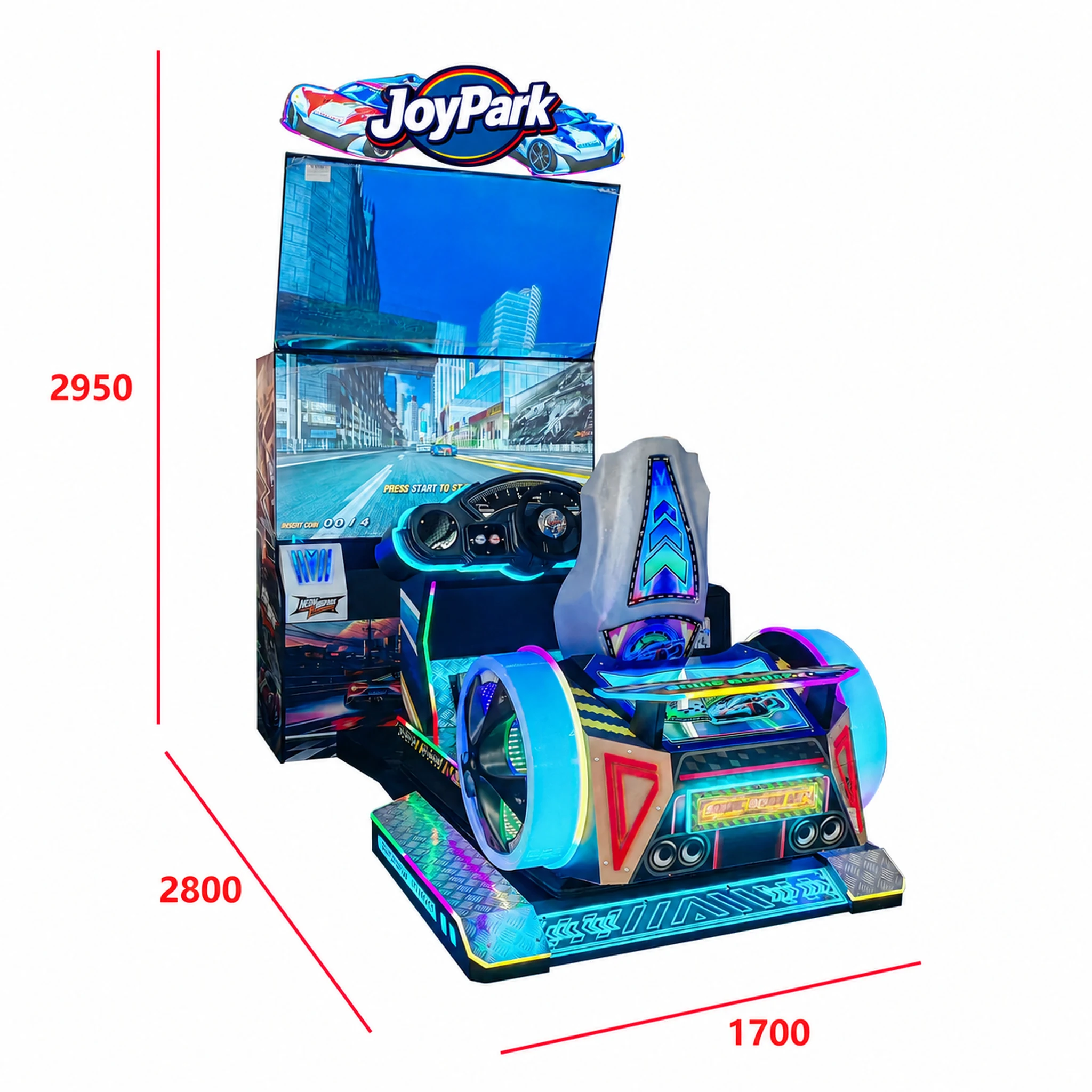 Phantom Racer - Twin 65-inch by Joypark