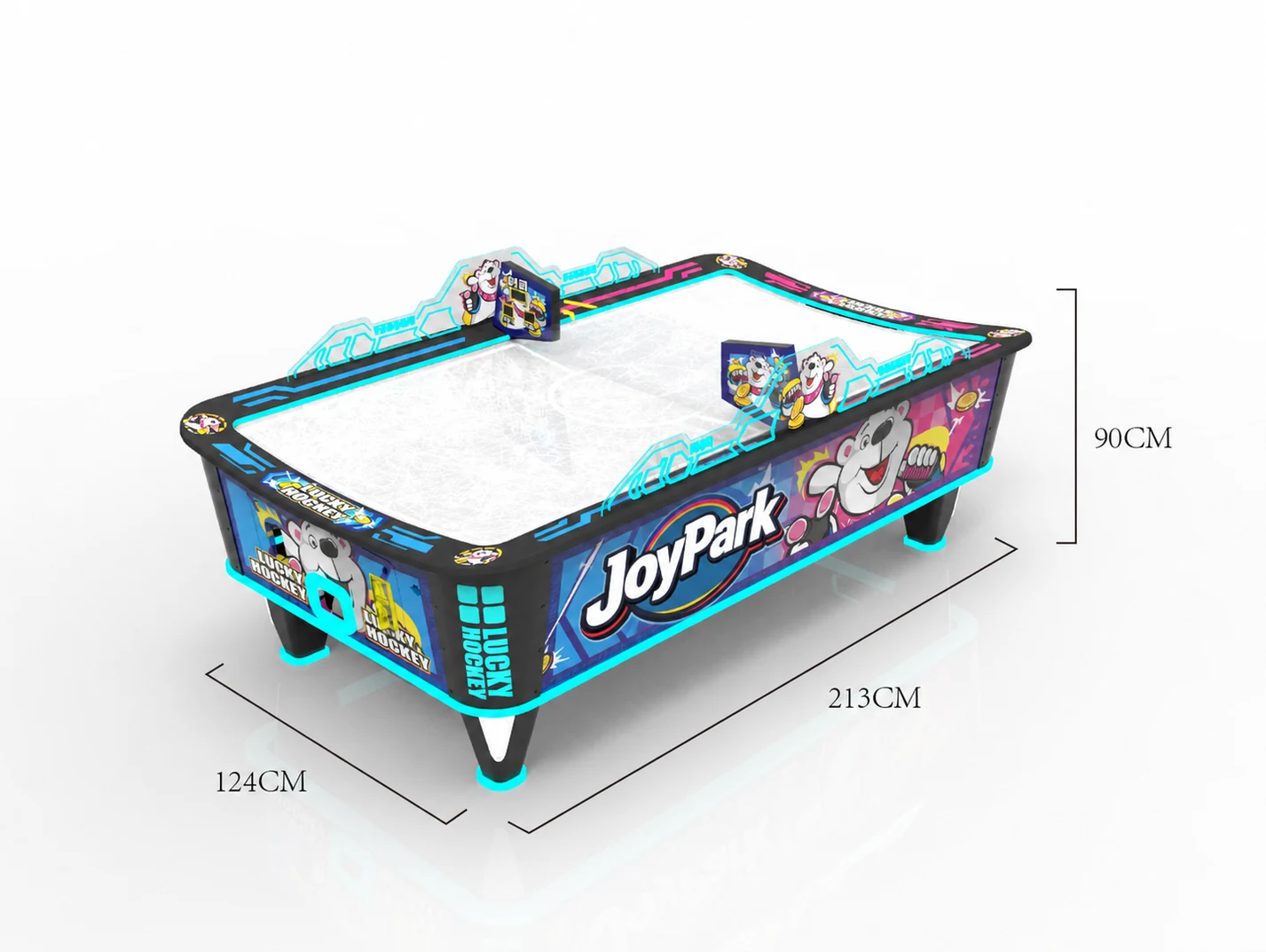 Polar Bear Curved Air Hockey by Joypark