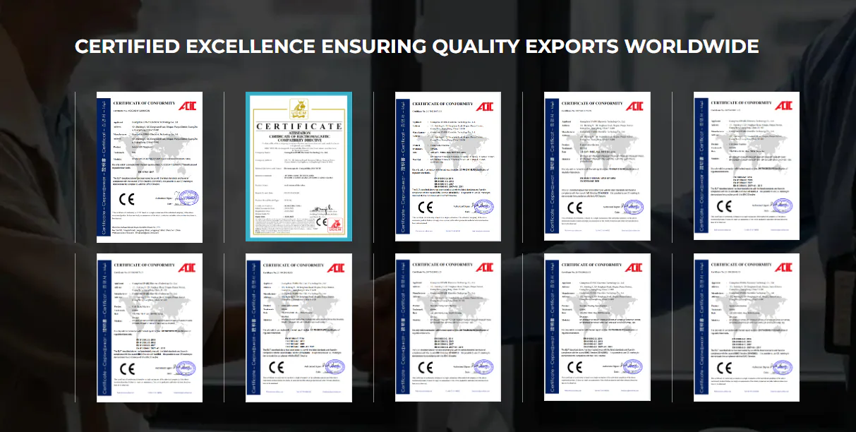 Joypark quality and material document reference