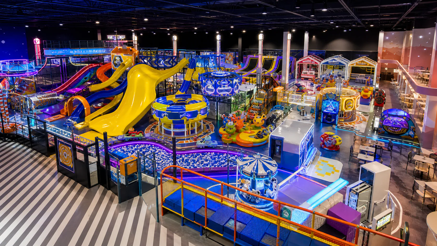 Original Joypark arcade and family entertainment venue visualization