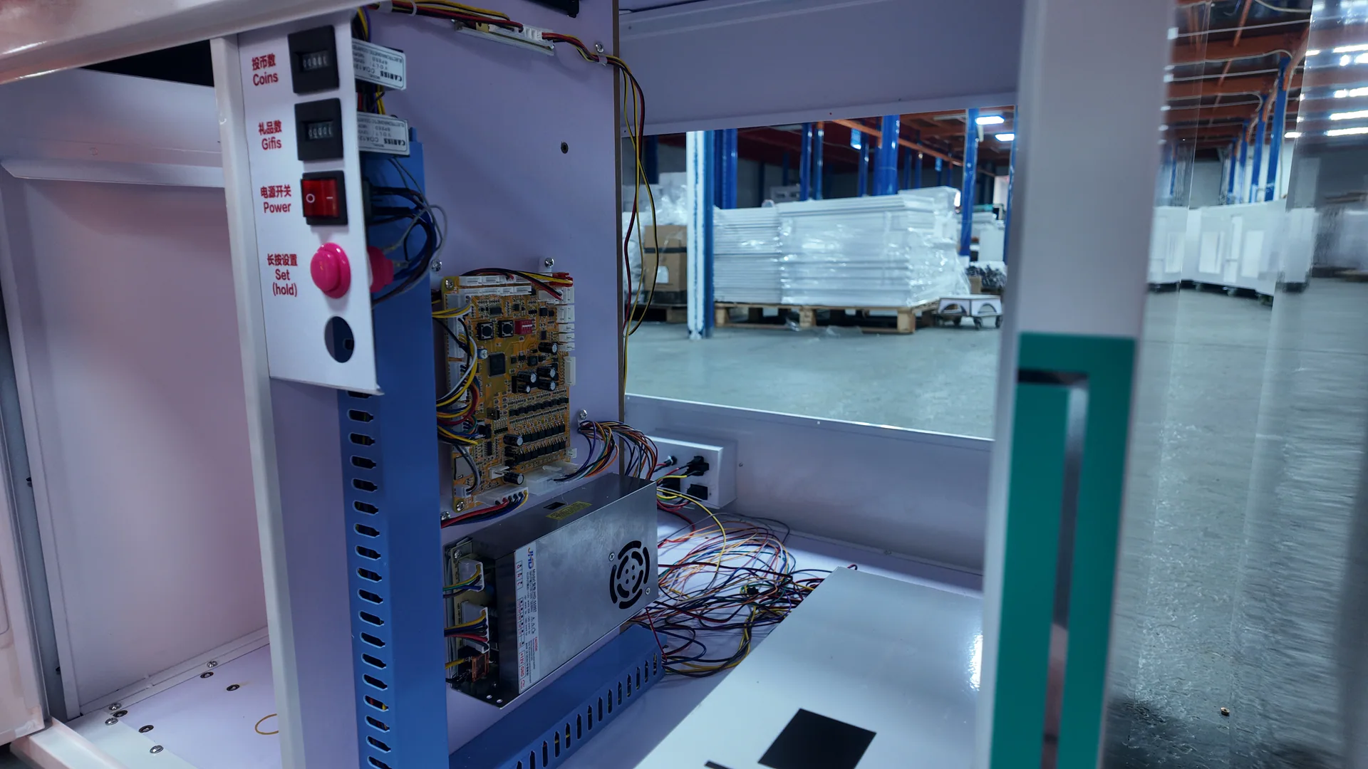 Joypark arcade machine electronics and wiring quality check